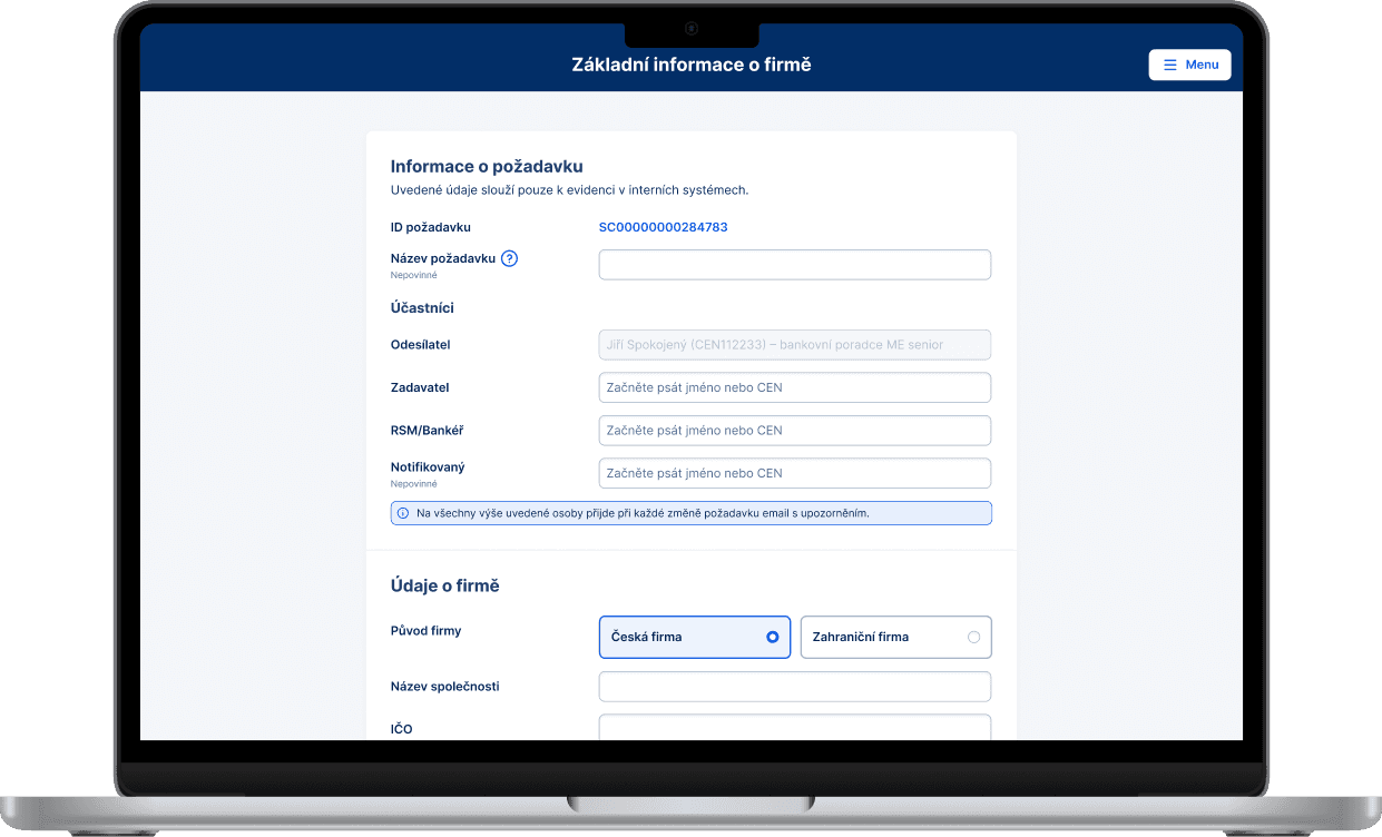 George Business Onboarding